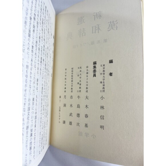 Vintage Hanhe Japanese Dictionary with Slip Cover - Picture 6 of 14